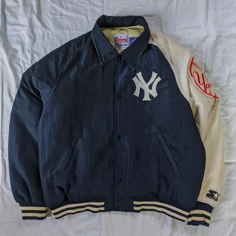 ❌TERJUAL❌varsity mlb starter yankees vintage big logo