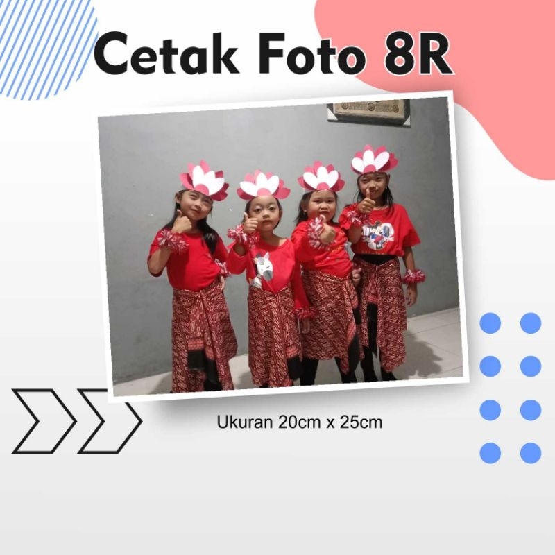 Cetak Foto 8R/10R Murah Free Laminasi