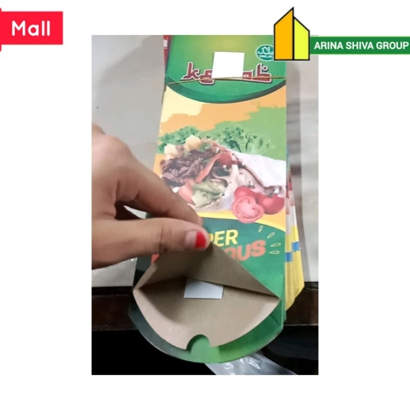 

100 LEMBAR KERTAS KEBAB TARIKAN UKURAN 24 × 9,2 CM HIGH QUALITY TEBAL PRODUK TERBARU | KOTAK KEBAB IVORI PUTIH KEKINIAN | DUS KEBAB VIRAL TIKTOK | KEMASAN KEBAB | BOX KEBAB 100 PCS MURAH | TOKO KEBAB OFFICIAL | ARINA SHIVA GROUP 33