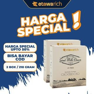 

Paket Etawarich 2 box - Membantu Penambah Kalsium Untuk Kuatkan Tulang dan Sendi | Susu Etawarich 210 Gram |Susu kambing bubuk murni 100% | Etawa | Dairy Milk Food Sugar | susu kambing etawa | nyeri sendi | nyeri lutut kaki | nyeri sendi