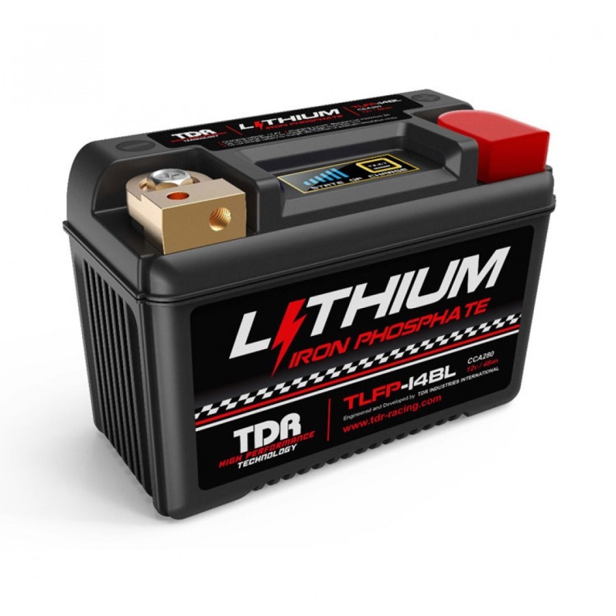 TDR Aki Lithium Yamaha XMax, Suzuki GS500, Kawasaki ZX10R