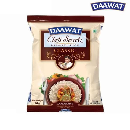 

Daawat Chefs Secretz Classic Basmati Rice 5kg | Beras Basmati | Beras India | Indian Rice