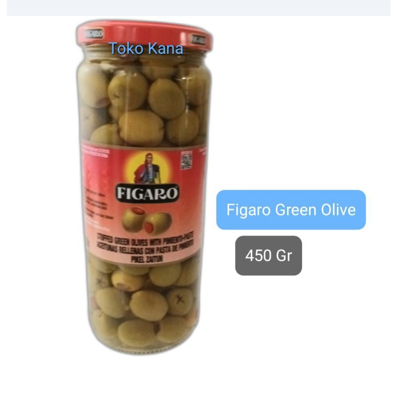 

Figaro Stuffed Green Olives 450