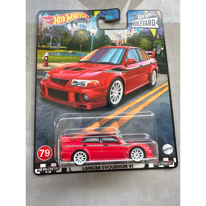 HOT WHEELS MITSUBISHI LANCER EVOLUTION VI