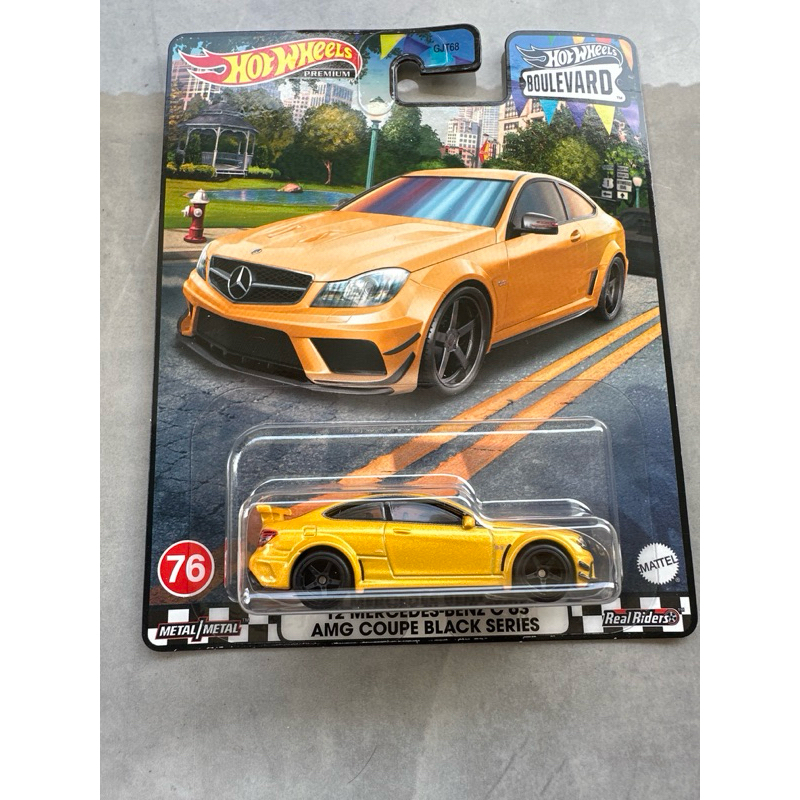 HOT WHEELS 12 MERCEDES-BENZ C63 AMG COUPE BLACK SERIES