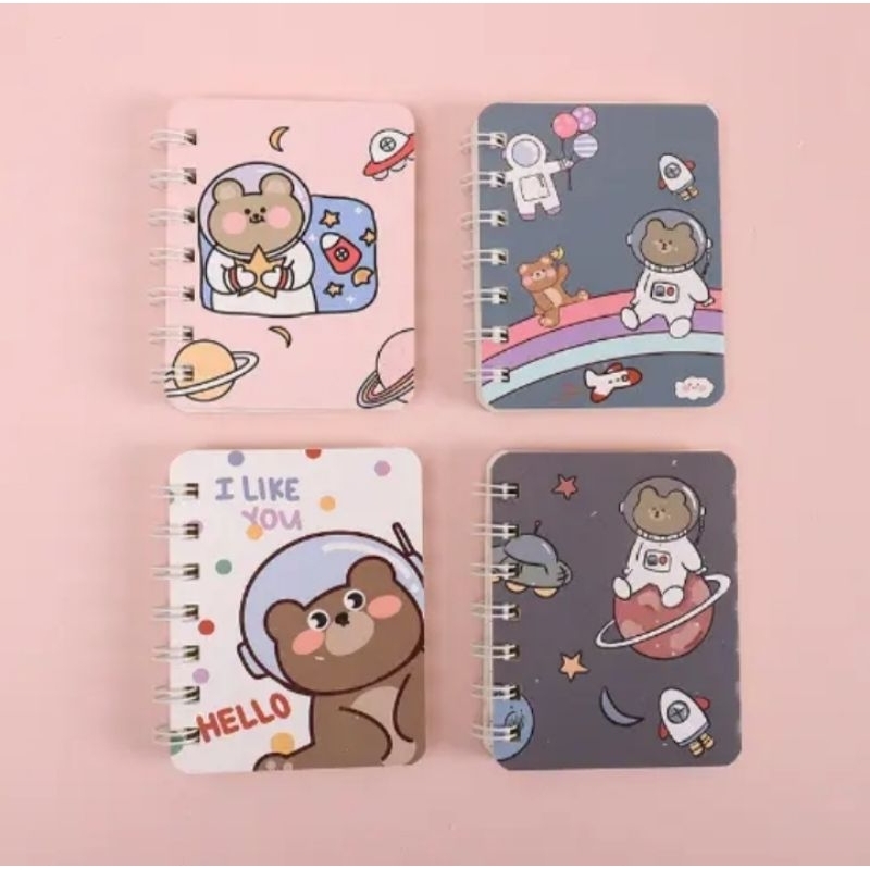 

Buku Catatan Memo Kecil / Mini Notebook 80 Lembar