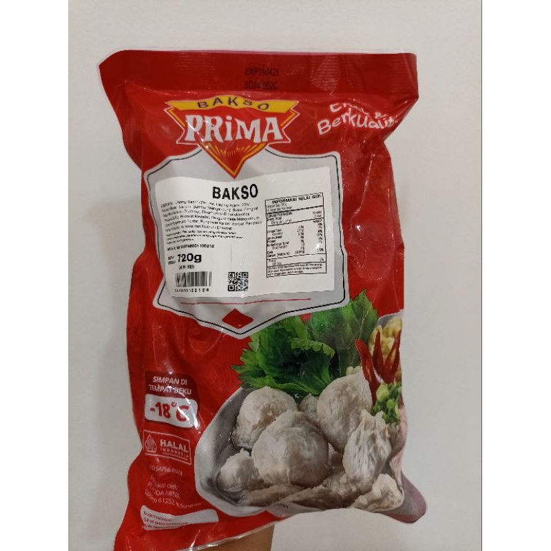 

Prima Bakso Sapi 50bj bulat besar