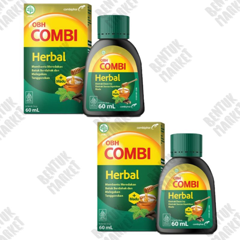 OBH COMBI Obat Batuk Herbal 60ml / Obat Batuk
