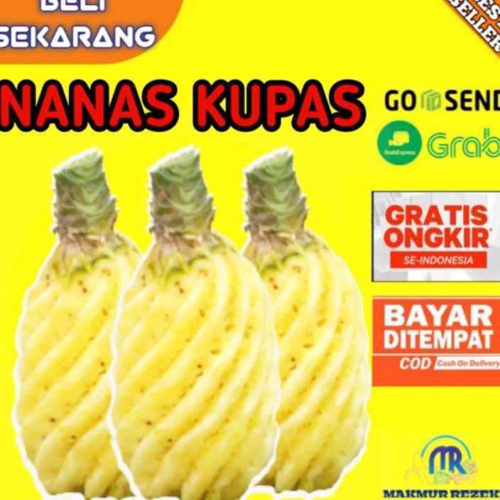 

1111 BUAH NANAS PALEMBANG KUPAS PARUT MANIS SEGAR UNTUK SELAI ASINAN PETIS RUJAKAN HARGA PER 1 BUAH