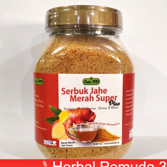 

Terbaru Jahe Merah super RD 33 gram Original JAHE RD