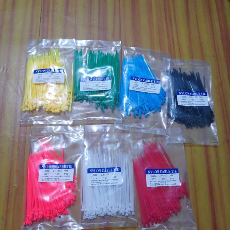 

Cable Ties 2,2 x 100 mm Color/kabel tis isi 100pcs