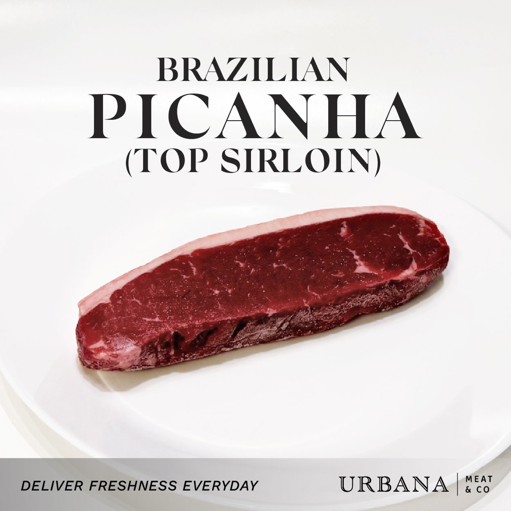 

Daging Sapi Picanha Steak import premium brazilian cut / TOP SIRLOIN