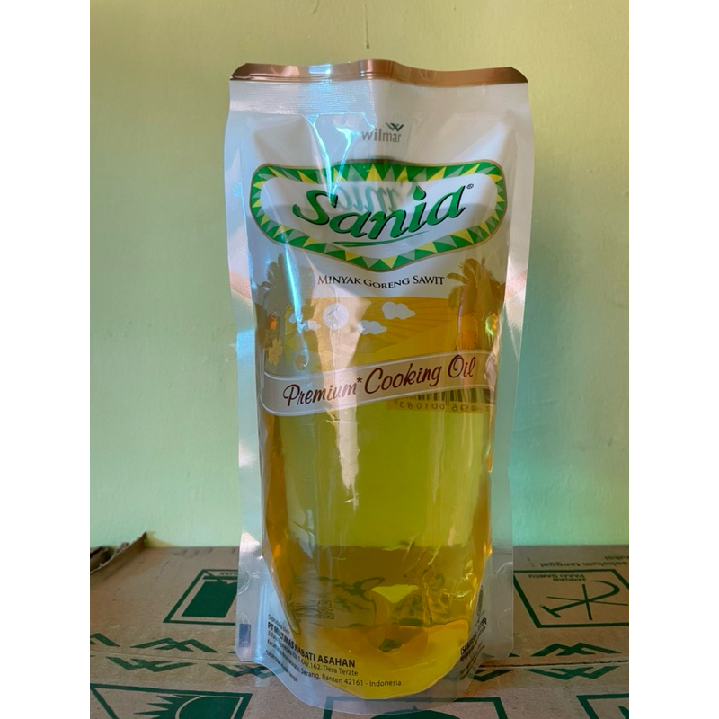 

Minyak Sania 1L minyak goreng berkwalitas