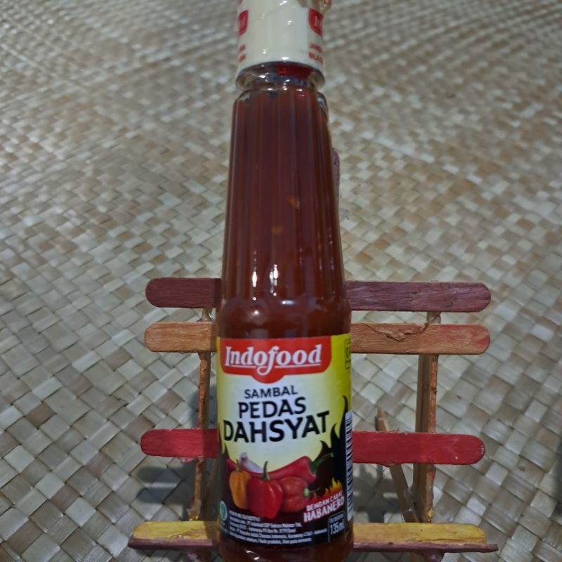 

INDOFOOD SAMBAL PEDAS DAHSYAT 135ML