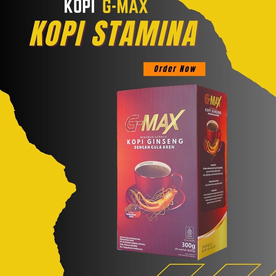 

55 COD Kopi Stamina Pria Dewasa KOPI GMAX Obat Kuat Pria Tahan Lama Sembuhkan Ejakulasi Dini Permanen