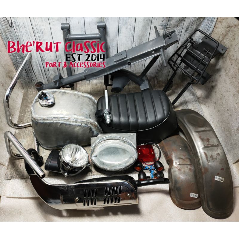 PAKET BODY PART CUSTOM MOTOR MINI MONKEY GORILLA