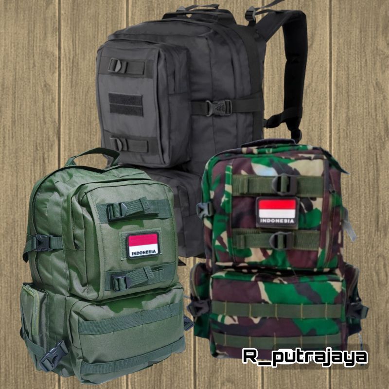 tas ransel army model gulto , tas ransel 60 liter, tas ransel army jumbo, tas ransel hijau army, tas