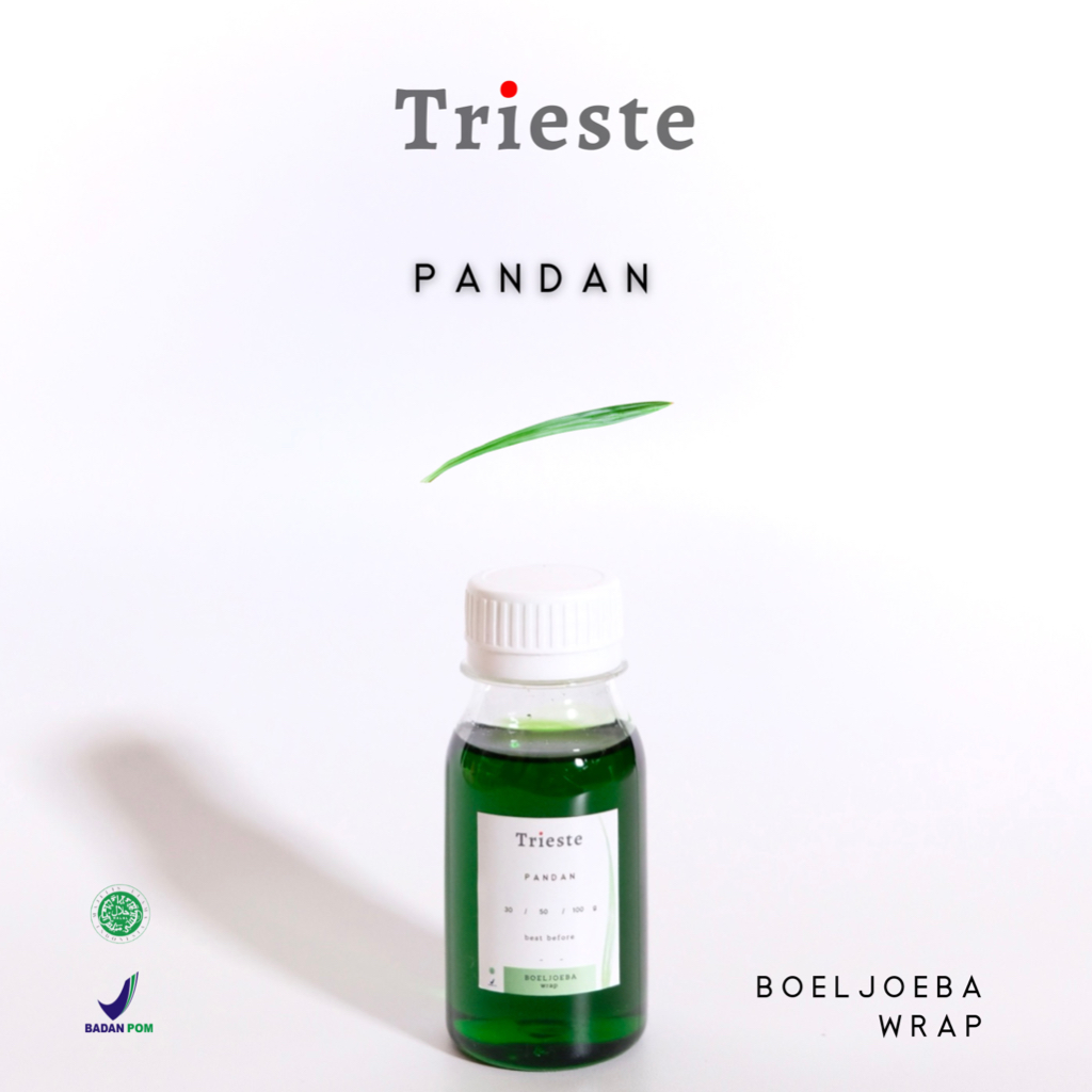 

Trieste Pandan Syrup Repack [30, 50, 100] g