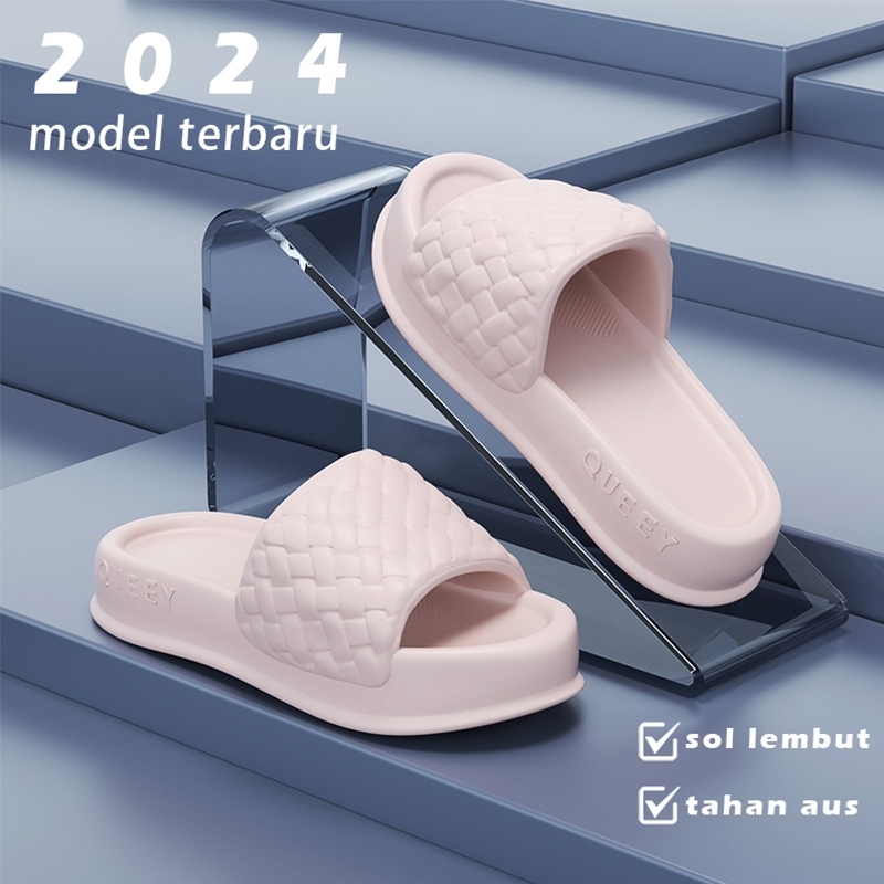 sandal slop wanita sandal empuk sandal karet wanita sandal perempuan kekinian sandal jelly wanita sa
