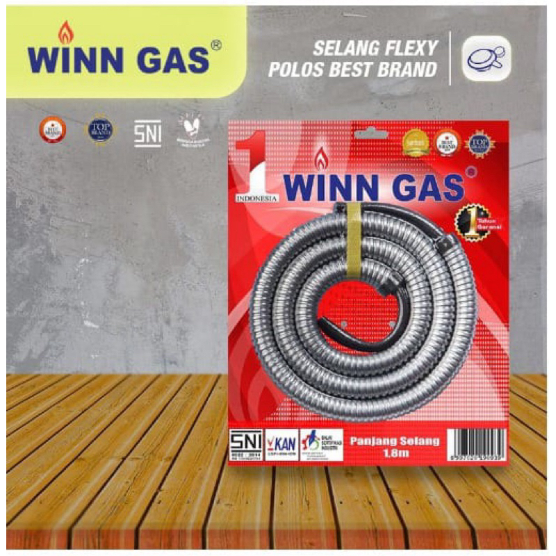 Selang Regulator Gas Elpiji LPG Winn Gas Premium