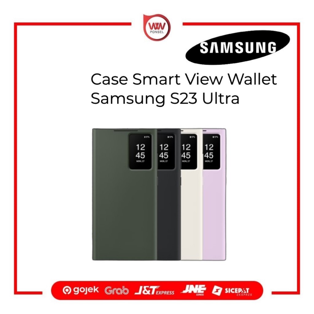 Case Smart View Wallet Samsung S23 Ultra