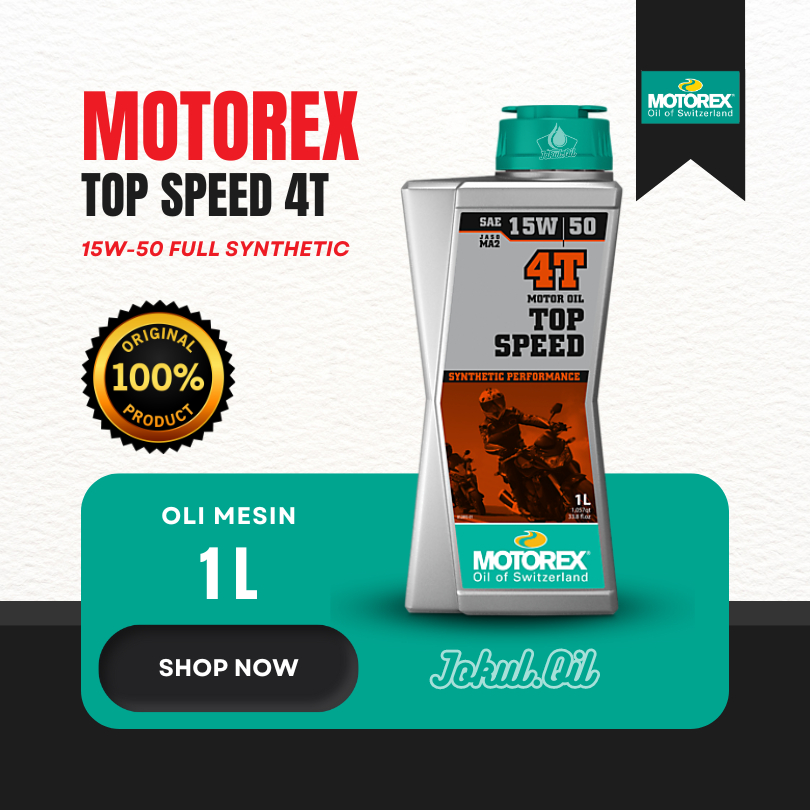 Oli Mesin Motorex Top Speed 15W-50 HUSQVARNA