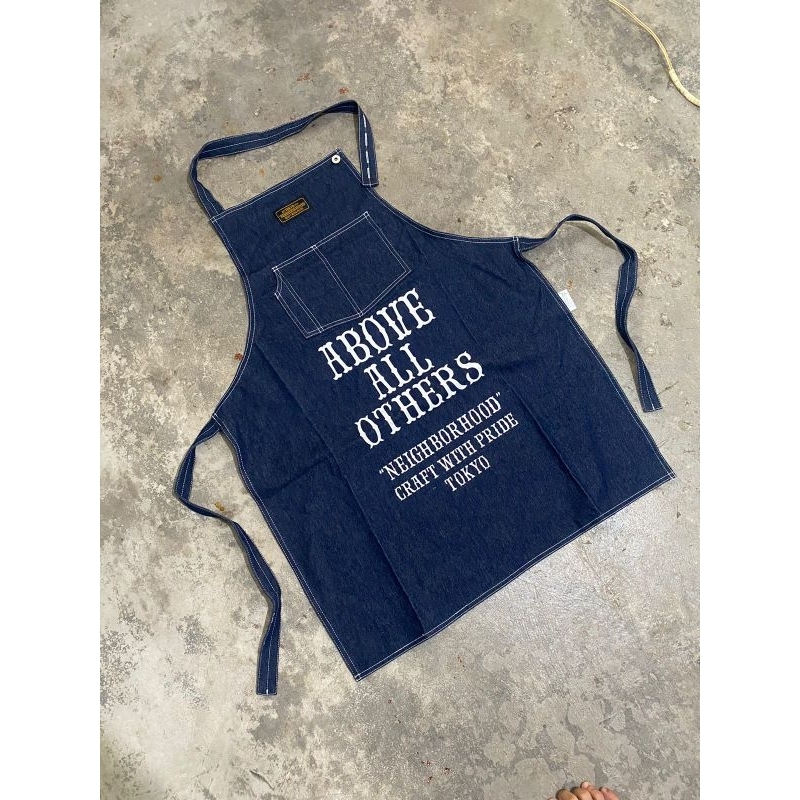 Neighborhood NBHd apron RAW Denim Japan