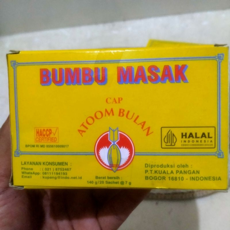 

bumbu masak atom bulan