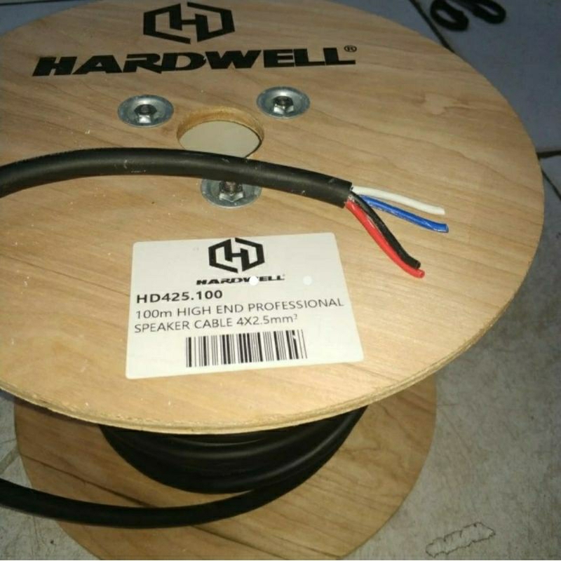 Kabel speaker meteran 4x2,5mm / Kabel audio speaker