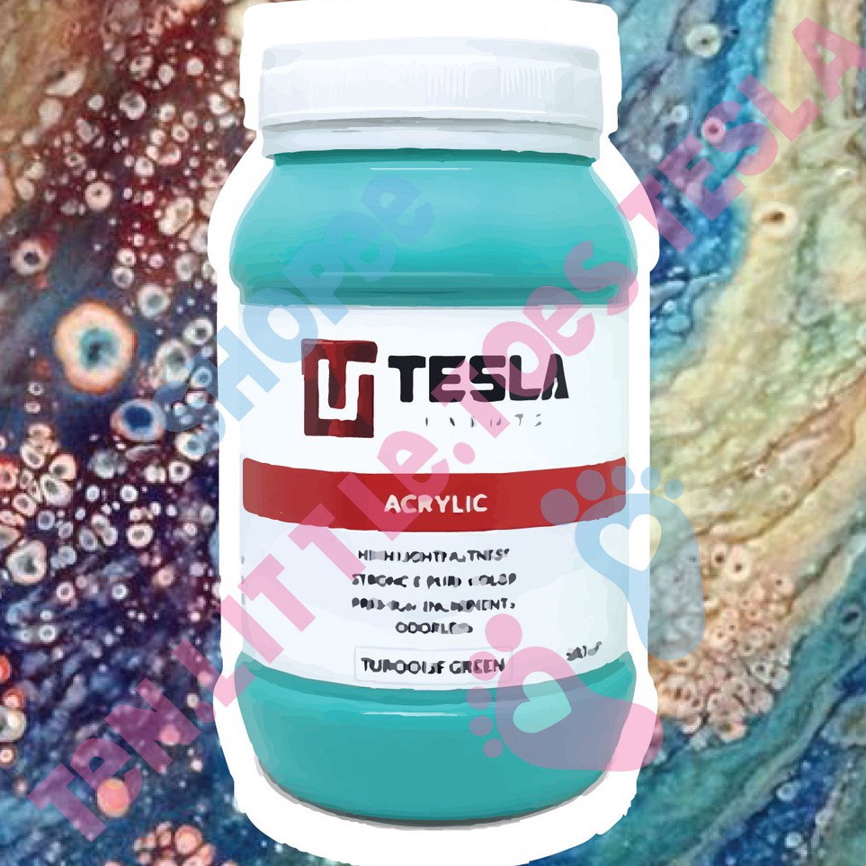 

Tesla Paints 5ml 54 warna READY Acrylic Paints Cat Akrilik Tesla Paint cat acrylic ART U5K8