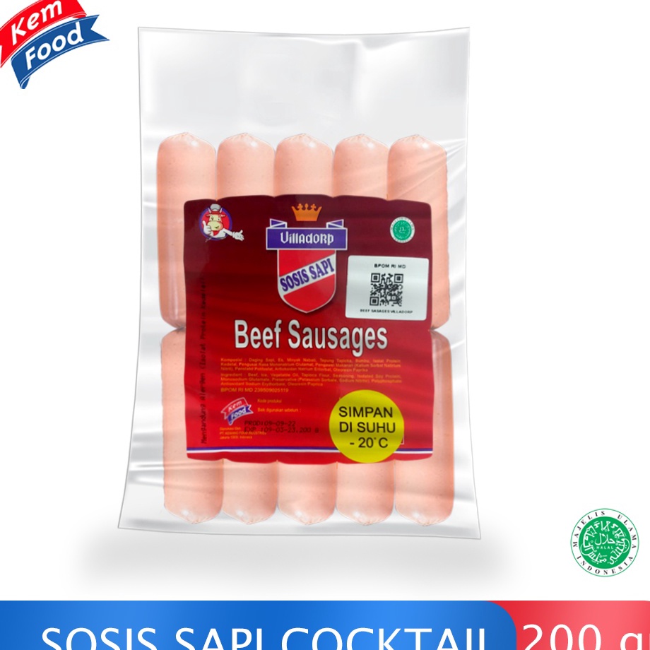

DiSkon Villadorp Sosis Sapi Cocktail Premium 2 gr