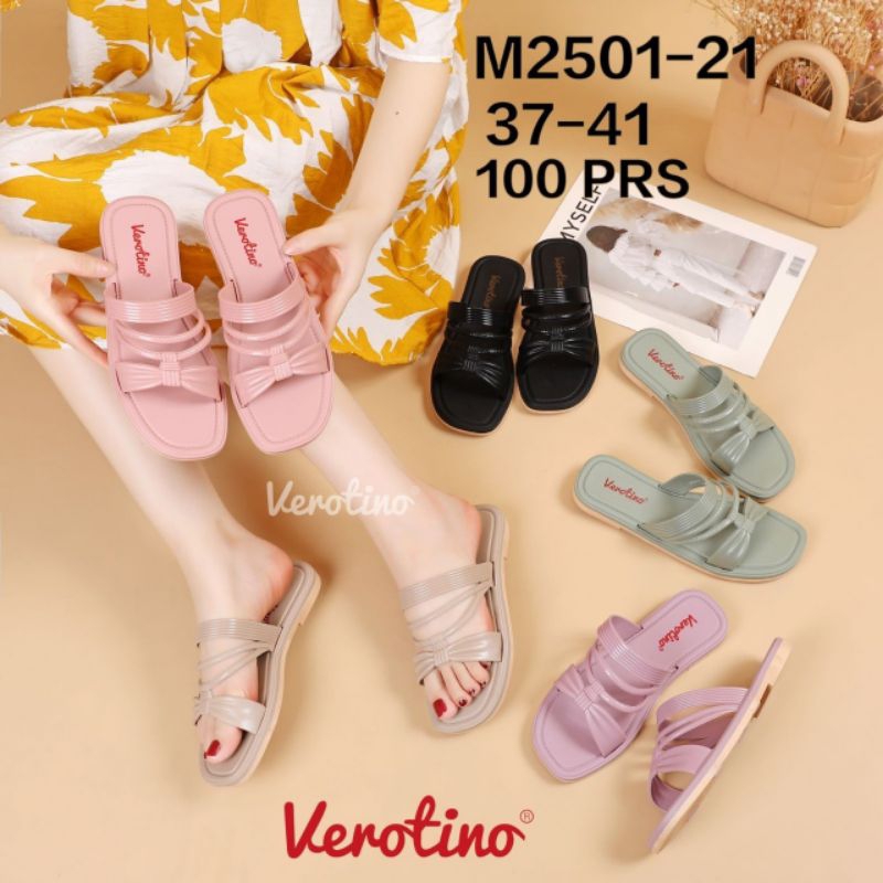 VEROTINO M2501 | Sandal Wanita Import Murah Berkualitas | Sendal karet jelly kekinian