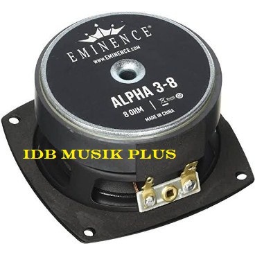 Speaker 3" Eminence Alpha3-8 Alpha 3-8 Component Original