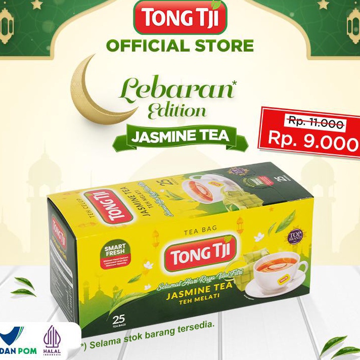 

PROMO SALE Tong Tji Jasmine Tea non Amplop 25s Bisa beli banyak periode 13 April 224