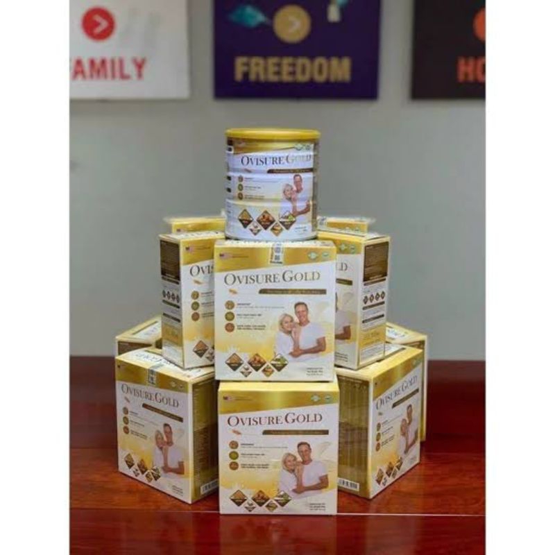 

2 BOX OVISURE GOLD PLUS MILK 12 SACHET SUSU TULANG & SENDI VITAMIN NYERI SENDI ATASI OSTEOPOROSIS REMATIK SUSU BUBUK VITAMIN SYARAF KEJEPIT