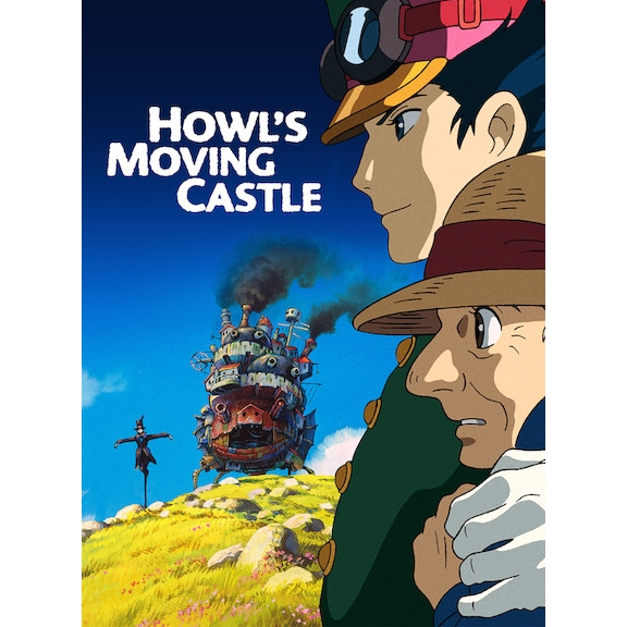 Dvd Anime Howl's Moving Castle (2004) Dubbing Bahasa Indonesia