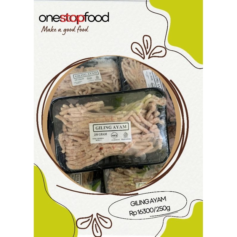 

Giling Ayam 250 gram