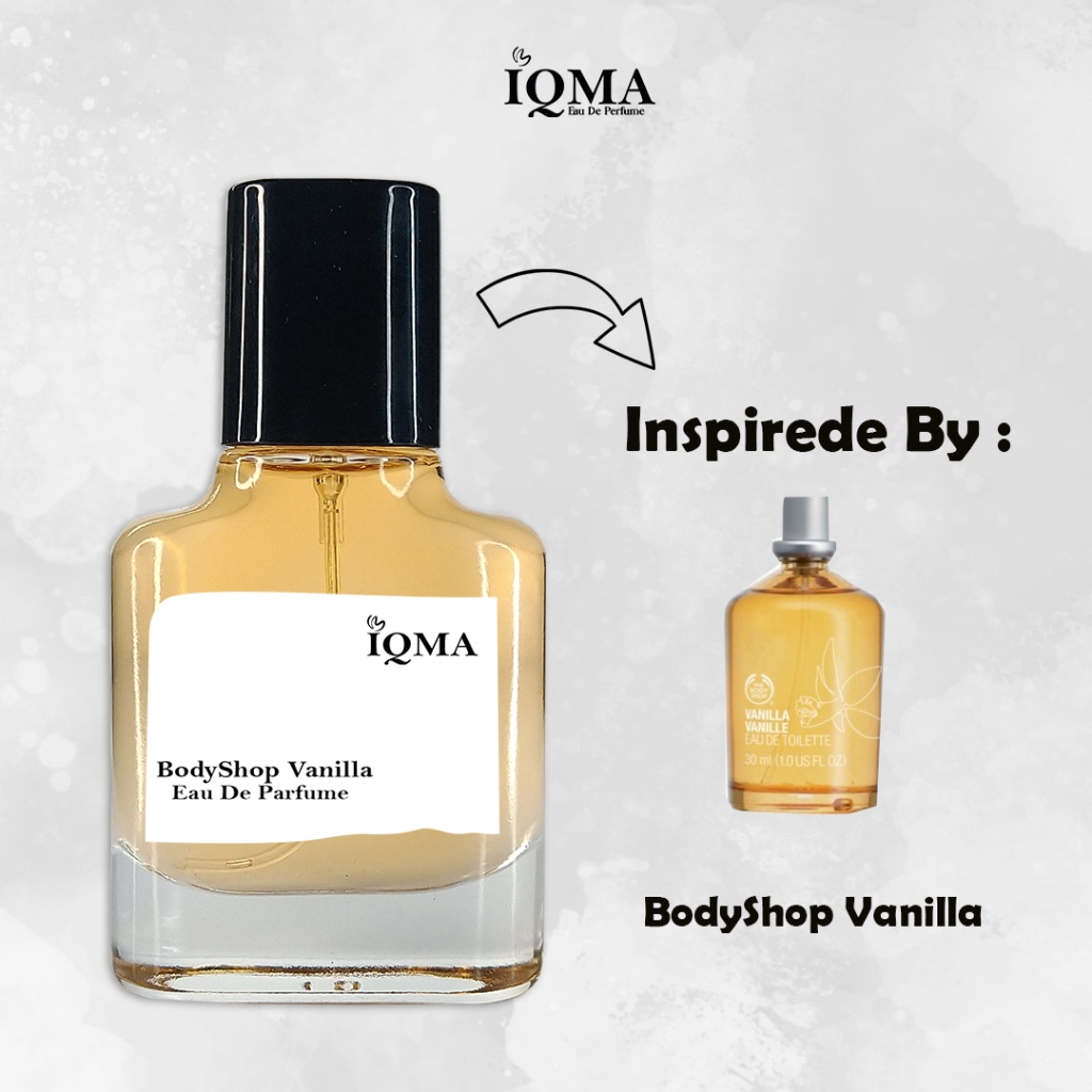 iqma parfum bodyshop vanilla