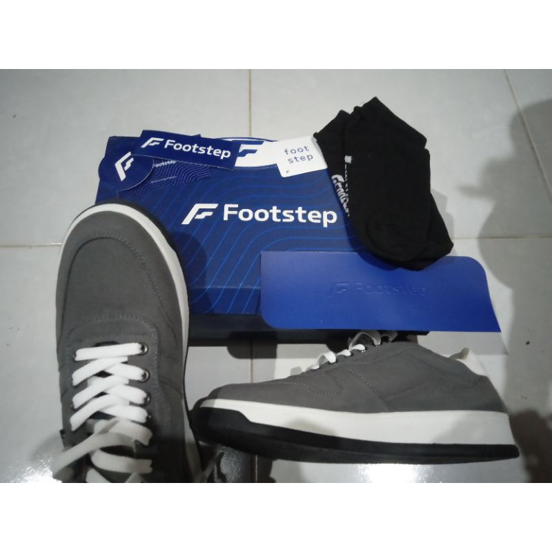 Footstep Footwear Sepatu Pria Apollo Grey