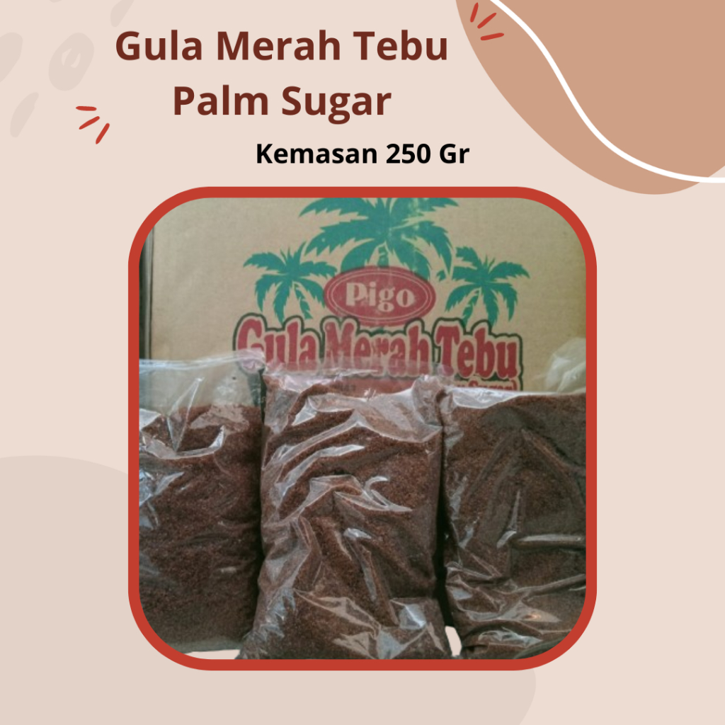 

GULA MERAH TEBU/PALM SUGAR 250GR