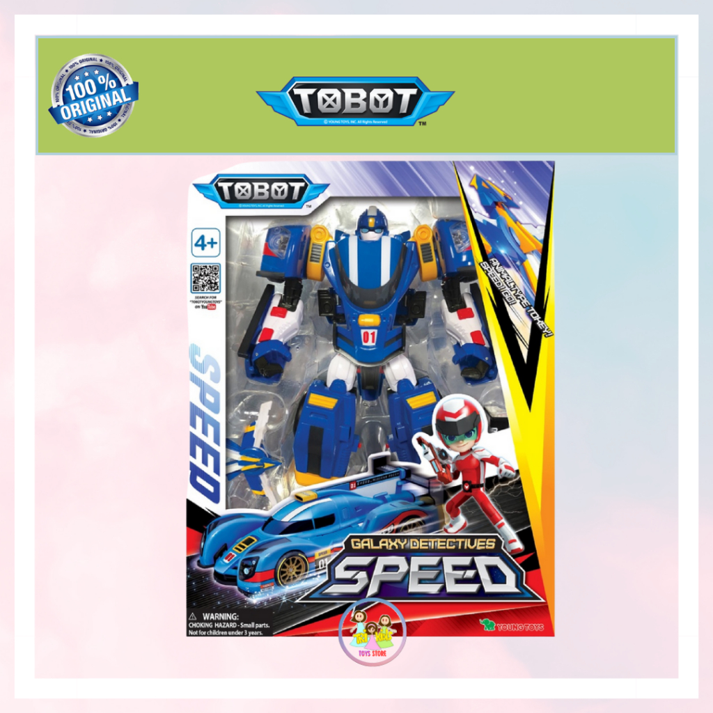 Tobot GD Galxy Detective SPEED Original Young Toys