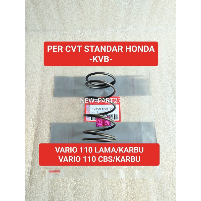 per cvt standar (KVB) Honda Vario 110 lama karbu/Vario 110 CBS karbu