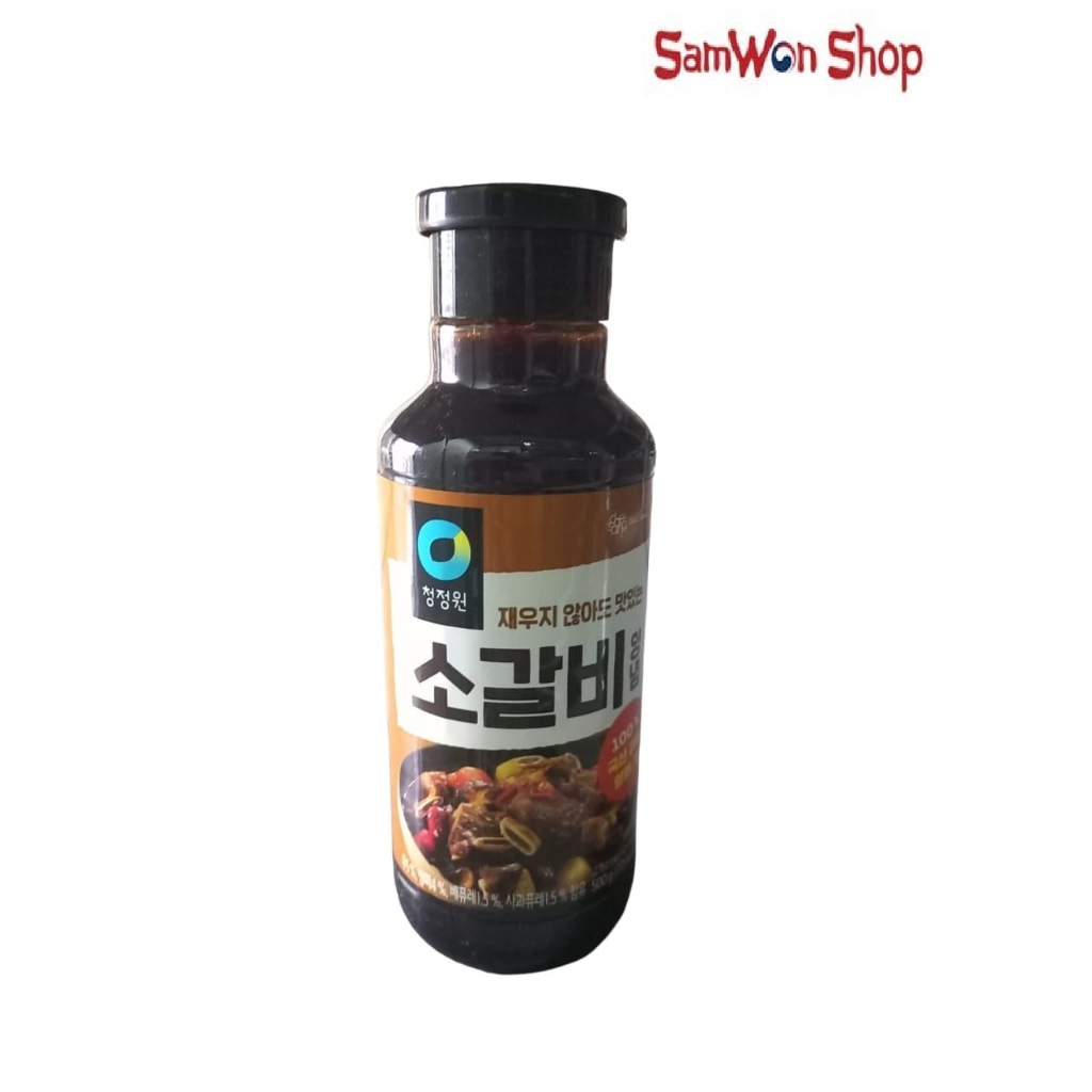 

CHUNG JUNG ONE O'FOOD BUMBU SAUS BEEF GALBI BBQ MARINADE 500 GR ALA BEEF BOWL