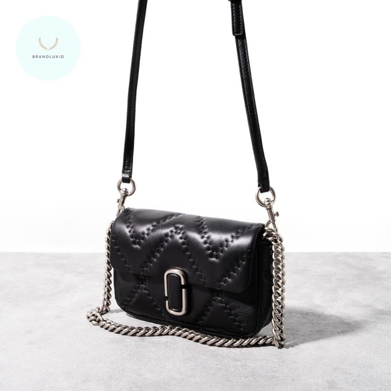 Marc Jacobs The Quilted J Marc Mini Shoulder Bag