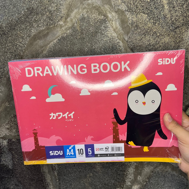 

Sidu Buku gambar drawing book A4 10 lembar