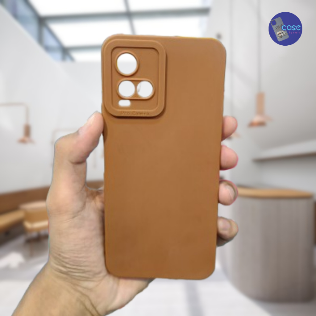 Casing HP Soft Matte BTN Silikon Case Vivo Y21dan Vivo Y33S Polos Warna