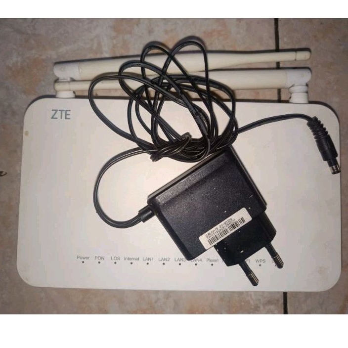 ONT ZTE V2 V3 f609 POT BIRU