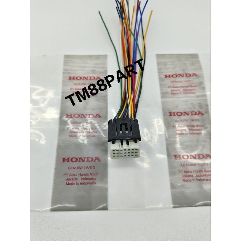 soket scu modul remot control honda pcx 160 vario 160 adv 160 pin 21