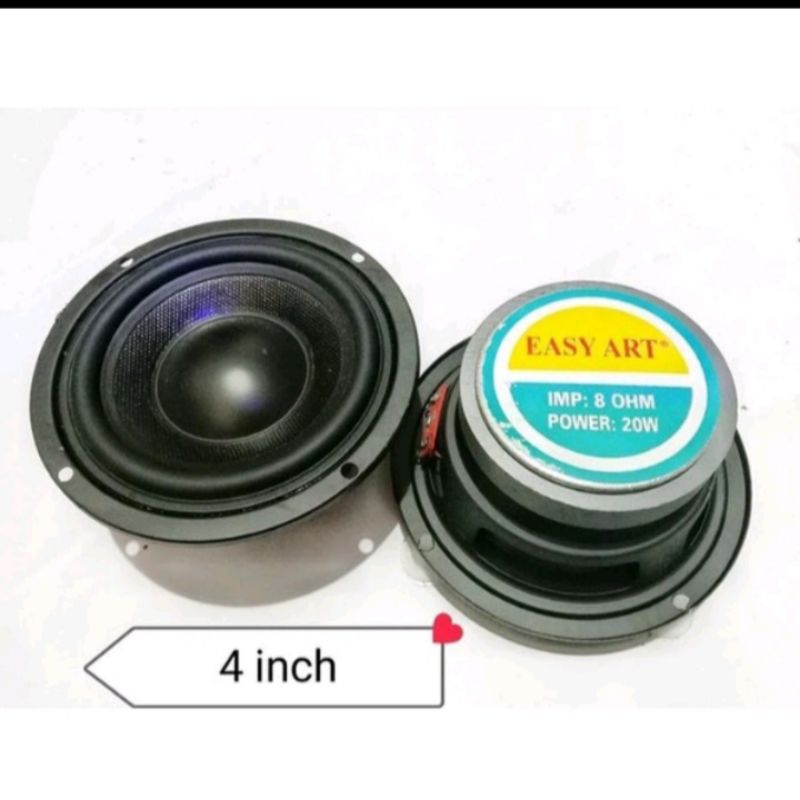speaker Component easy art woffer 4 inch