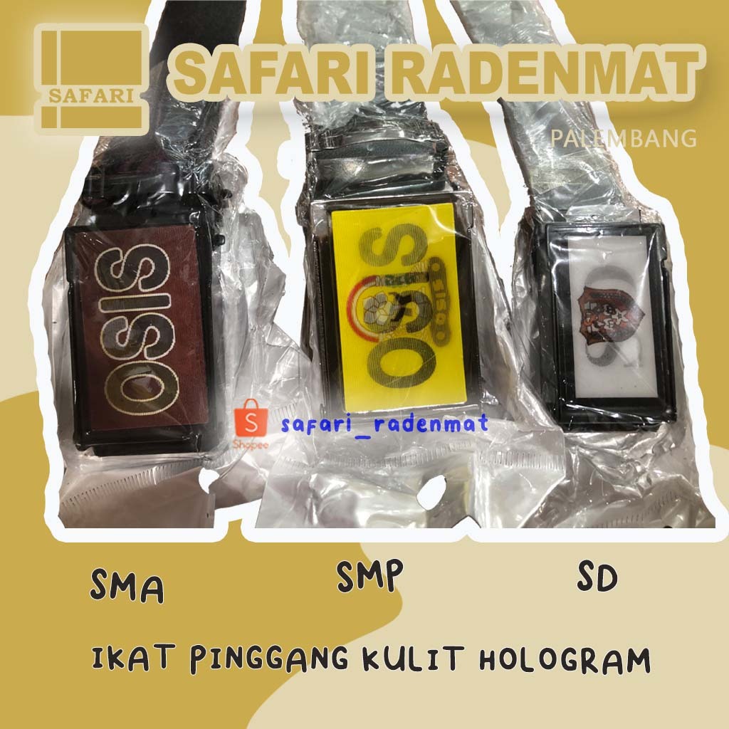 IKAT PINGGANG SD SMP SMA PRAMUKA / SAFARI RADENMAT